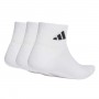 Meias Adidas Ankle 3P - Branco